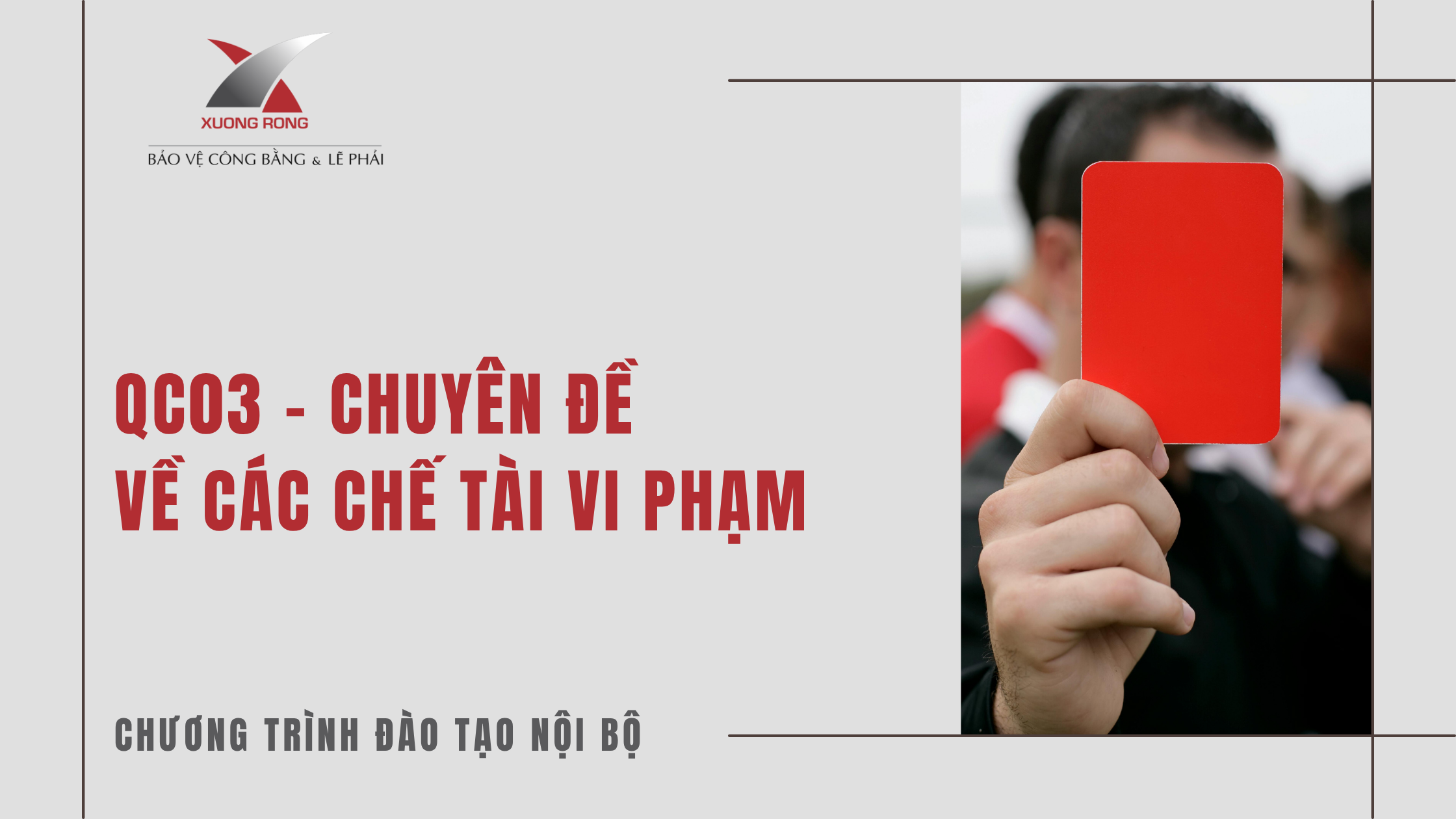 QC03 - Các chế tài vi phạm